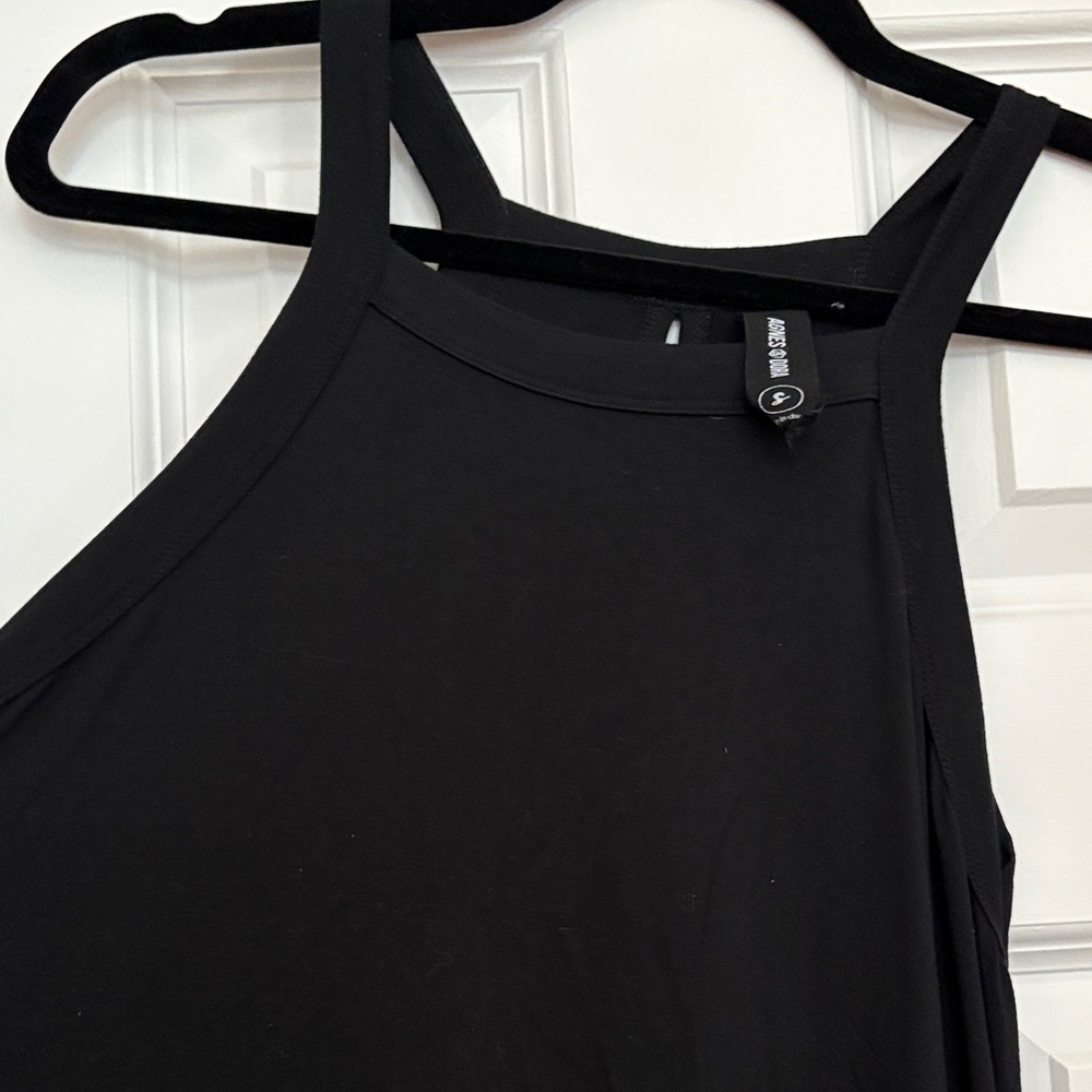 Agnes & Dora Classic Black‎ Midi Dress - Picture 3 of 8